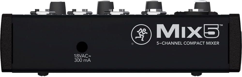 Mackie Mix5 5-Channel Compact Mixer - Image 6